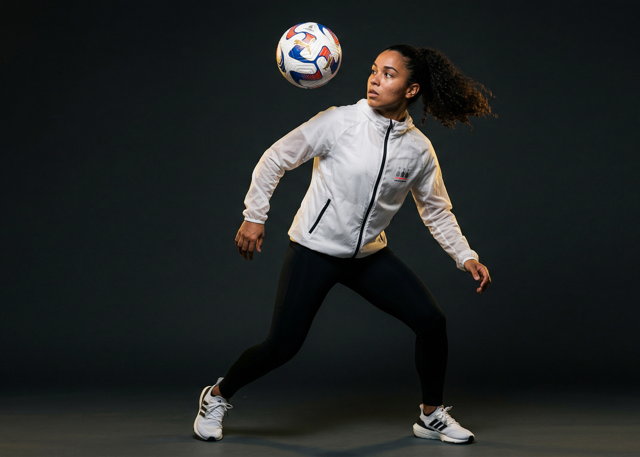 Corta-Vento Branco Tricampeão